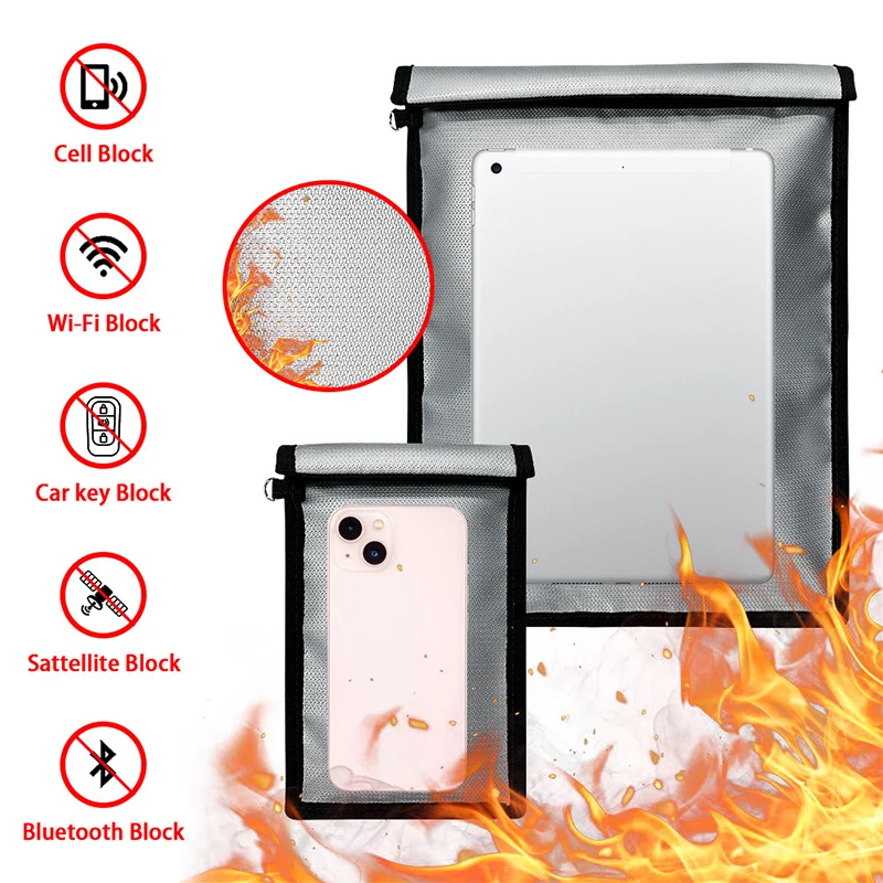 Women Bags Waterproof - Fireproof Waterproof Faraday Bag Signal Blocker