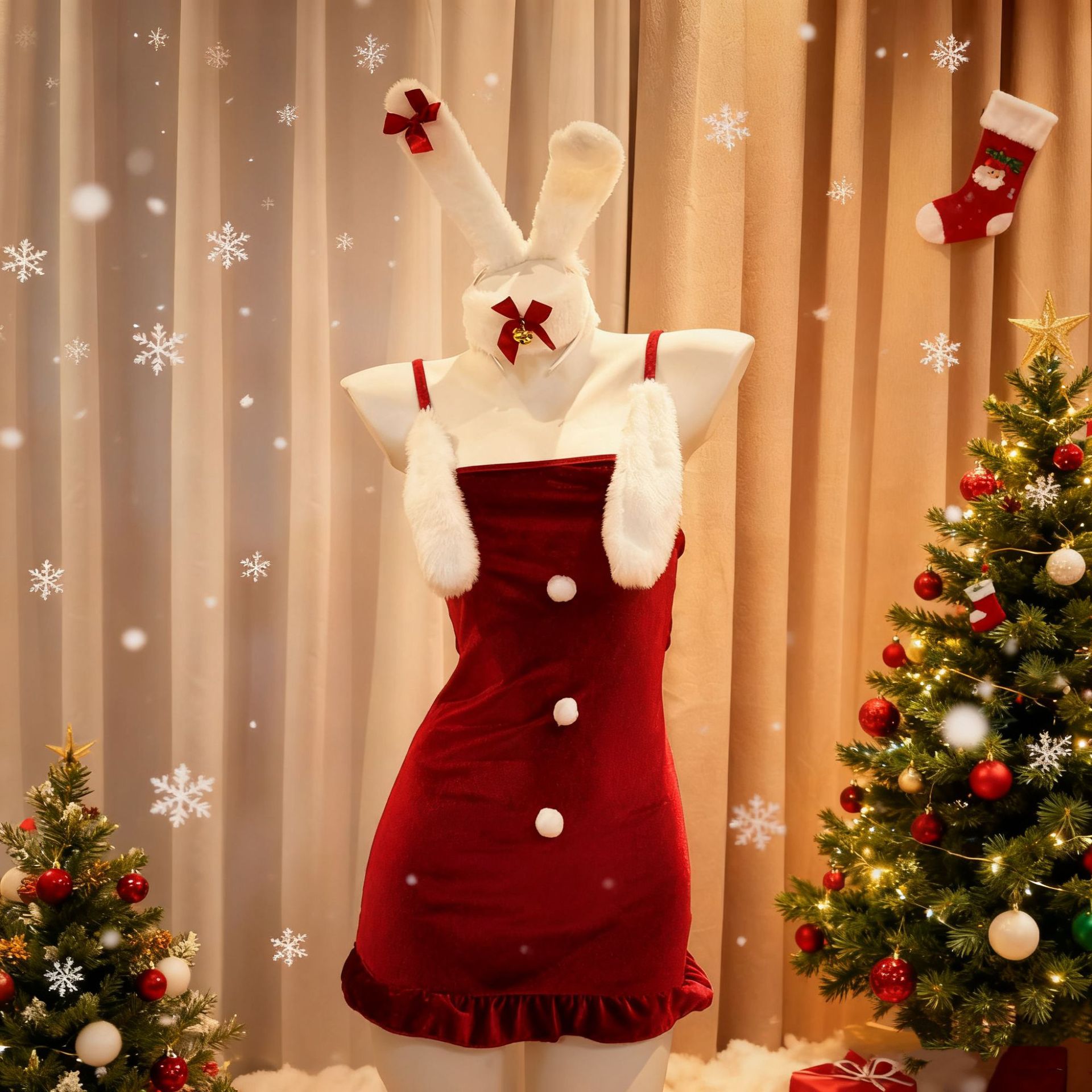 Women'S Bags - Sexy Backless Sexy Lingerie Abstinence Christmas