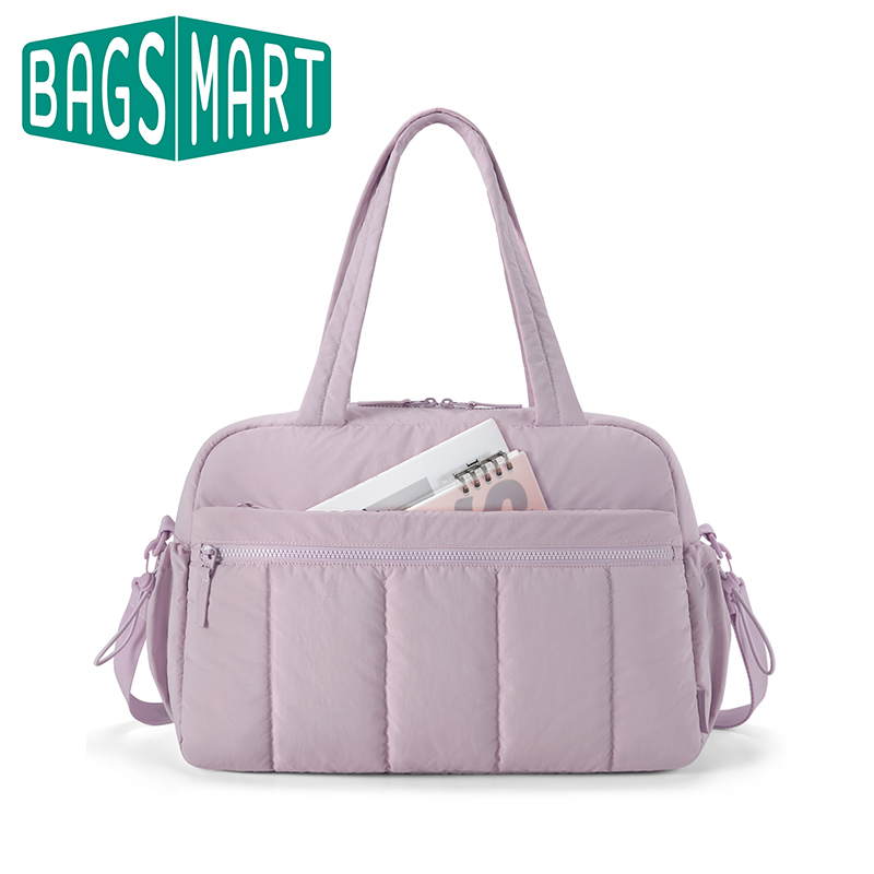 Women Bags For Airport - BAGSMART Women's Travel Duffel Bag Gym