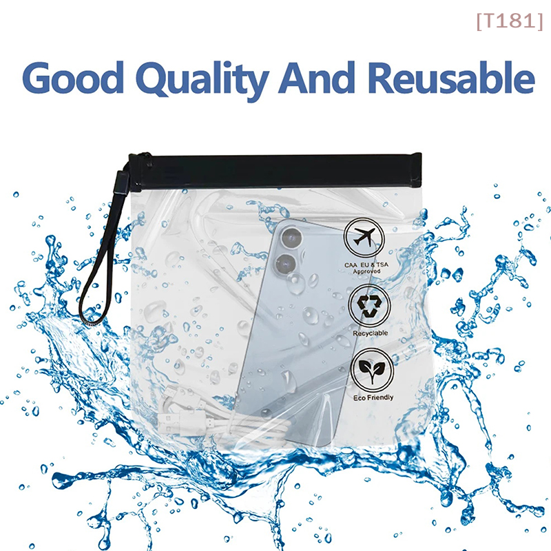 Women Bags For Airport - [E] Luggage Transparent Travel Use Leakproof