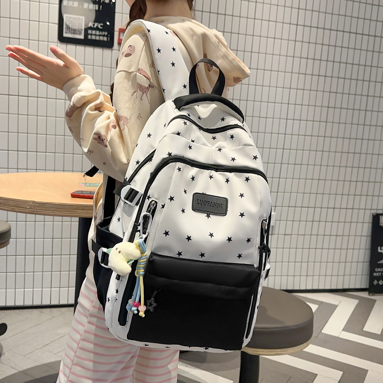 Women's Cream White & Yellow C - Women Bags White 评论和价格