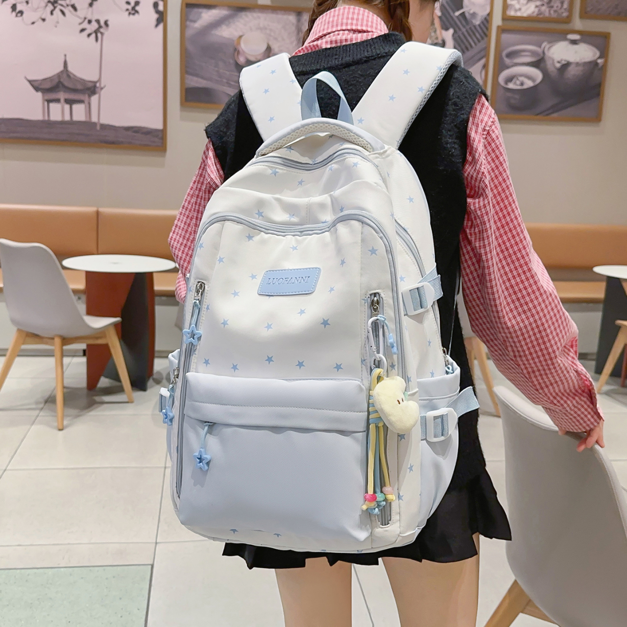 Women's Cream White & Yellow C - Women Bags White 评论和价格