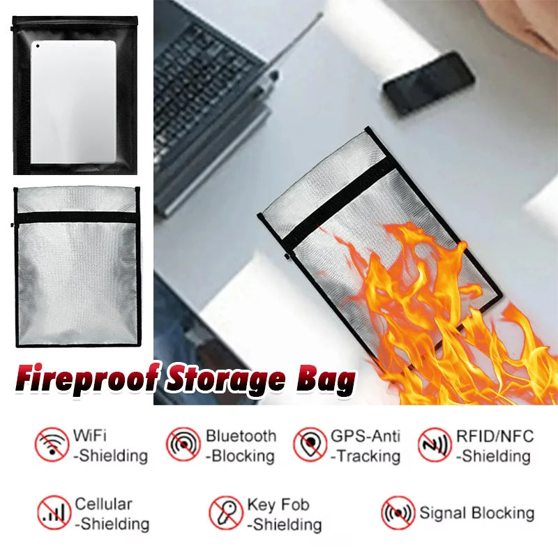 Fireproof Waterproof Faraday B - Women Bags Waterproof 评论和价格