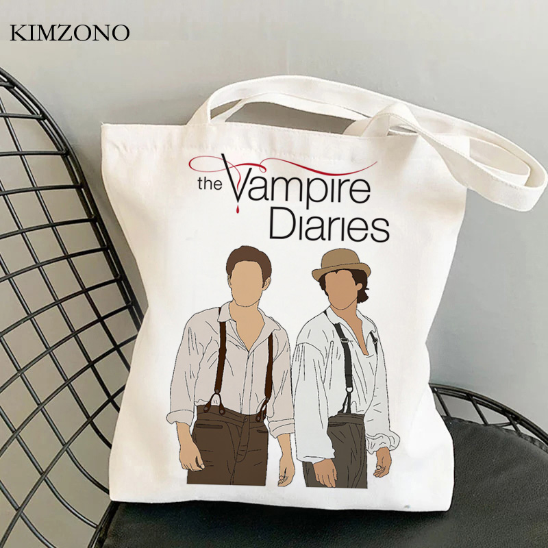 the Vampire Diaries shopping b - Women Bags Jute 评论和价格