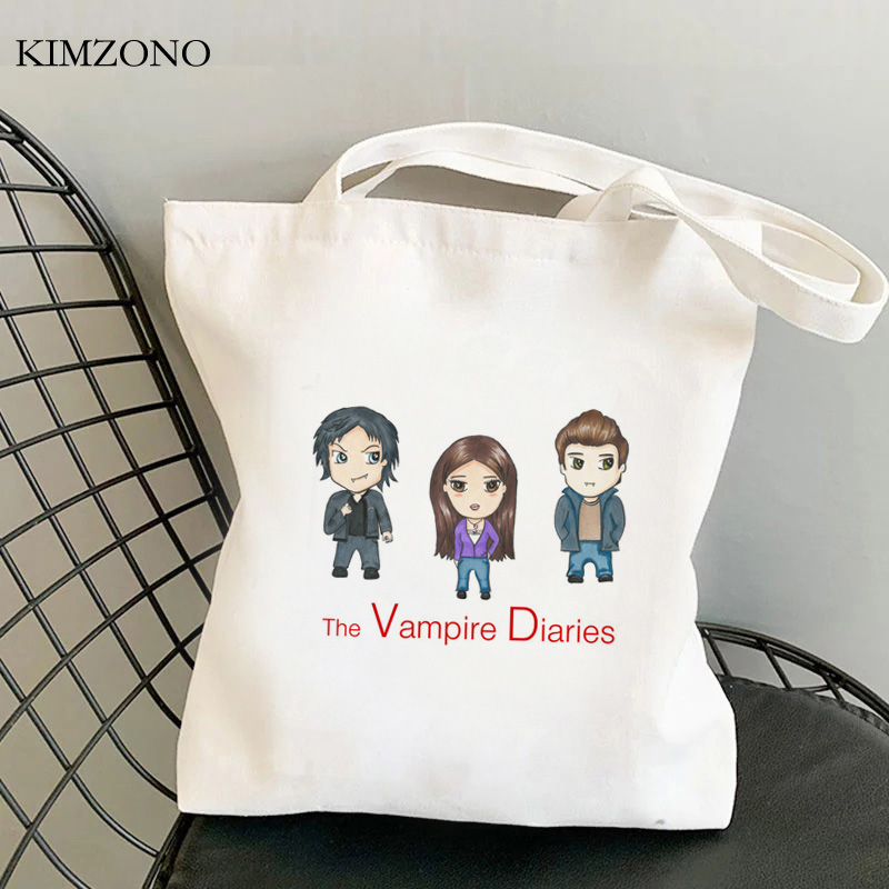 the Vampire Diaries shopping b - Women Bags Jute 评论和价格