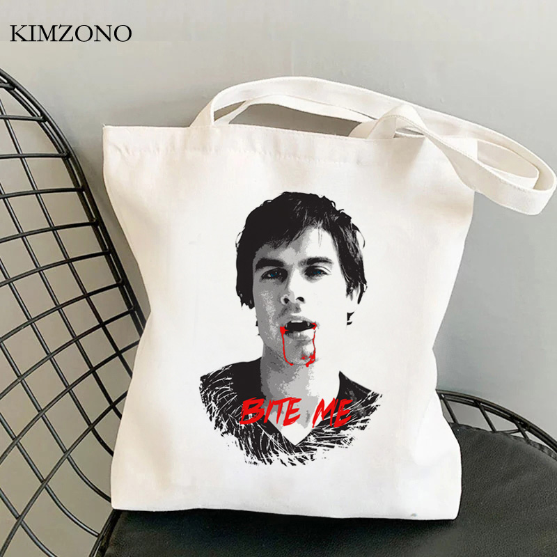 the Vampire Diaries shopping b - Women Bags Jute 评论和价格