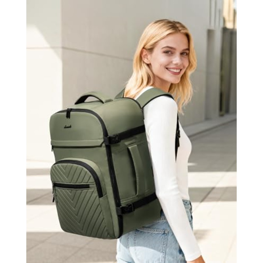 40L Travel Backpack for Women  - Women Bags Waterproof 评论和价格