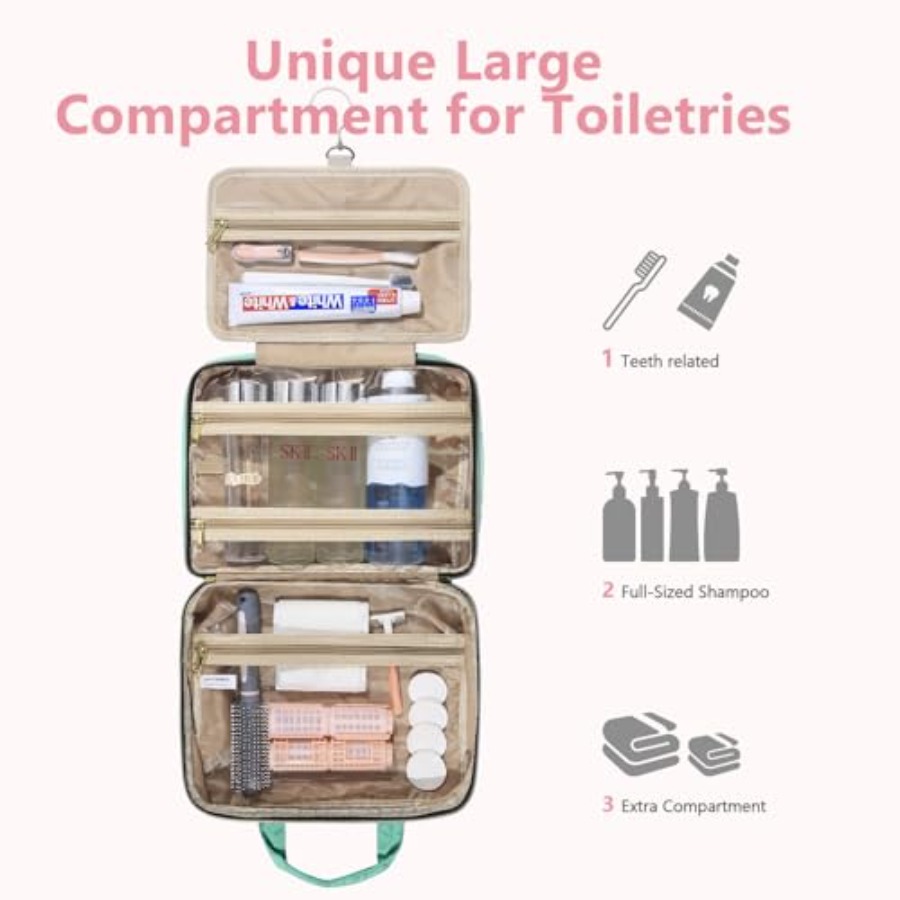 Detachable Travel Toiletry Bag - Women Bags Large 评论和价格