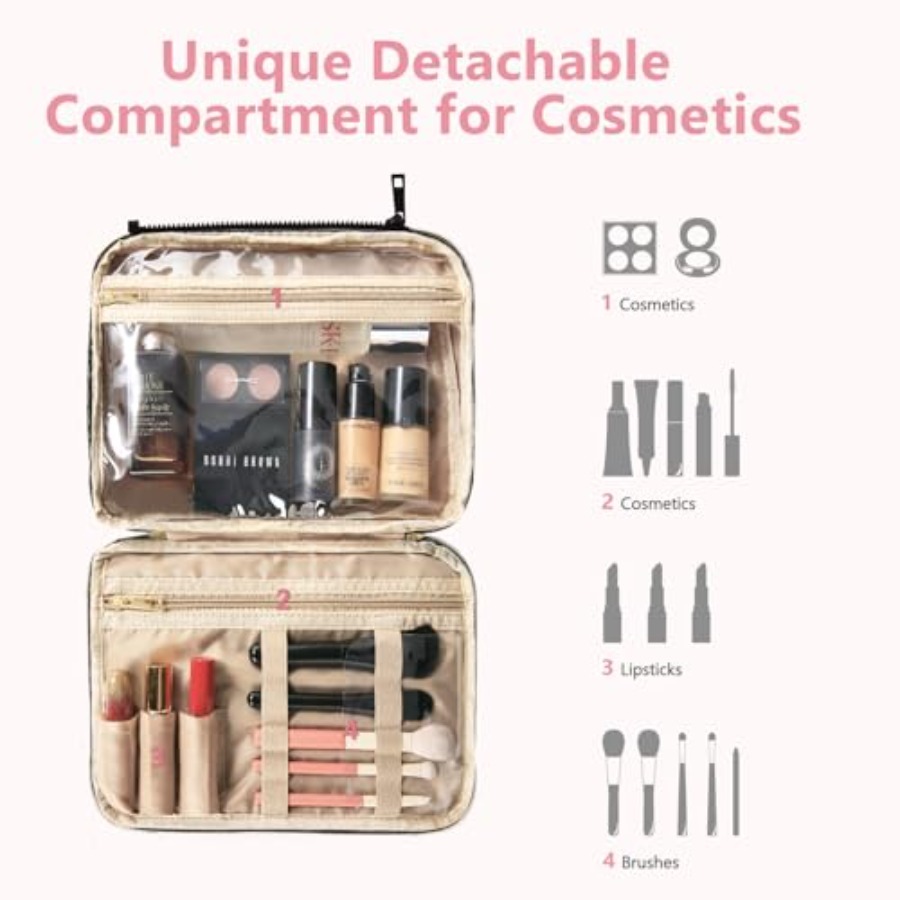 Detachable Travel Toiletry Bag - Women Bags Large 评论和价格