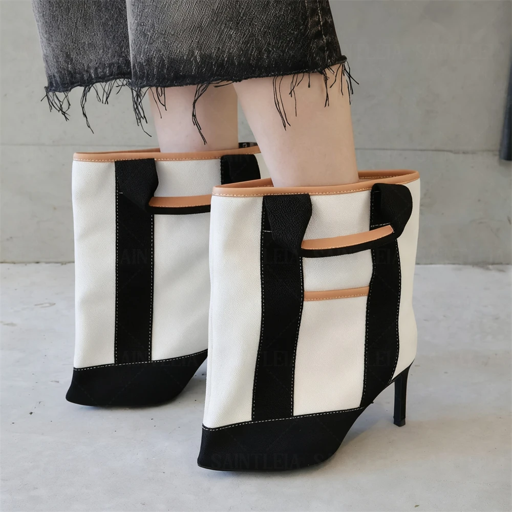 New Women's Color Block Tote B - Women'S Tote Bags Designer 评论和价格