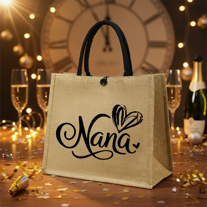Dandelion Jute Tote Bag, Perfe - Women Bags Jute 评论和价格