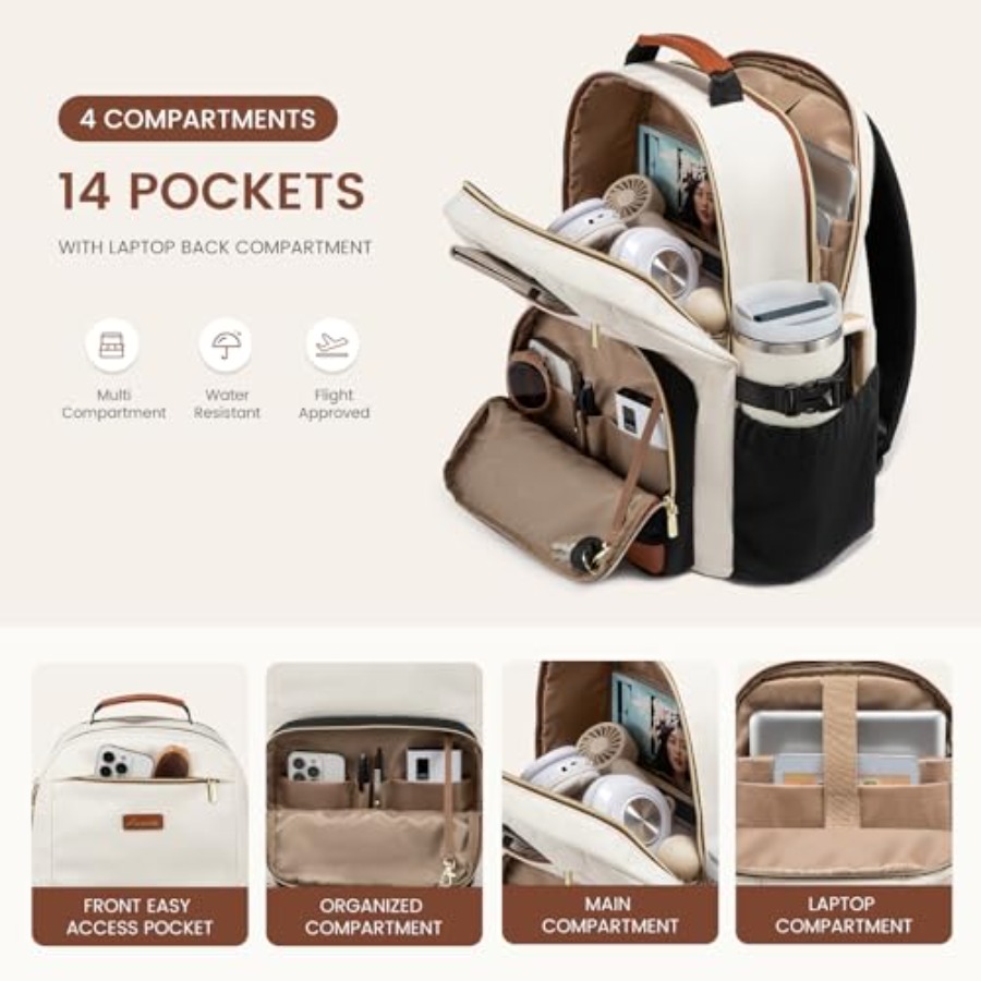 Laptop Backpack for Women with - Women Bags Large 评论和价格