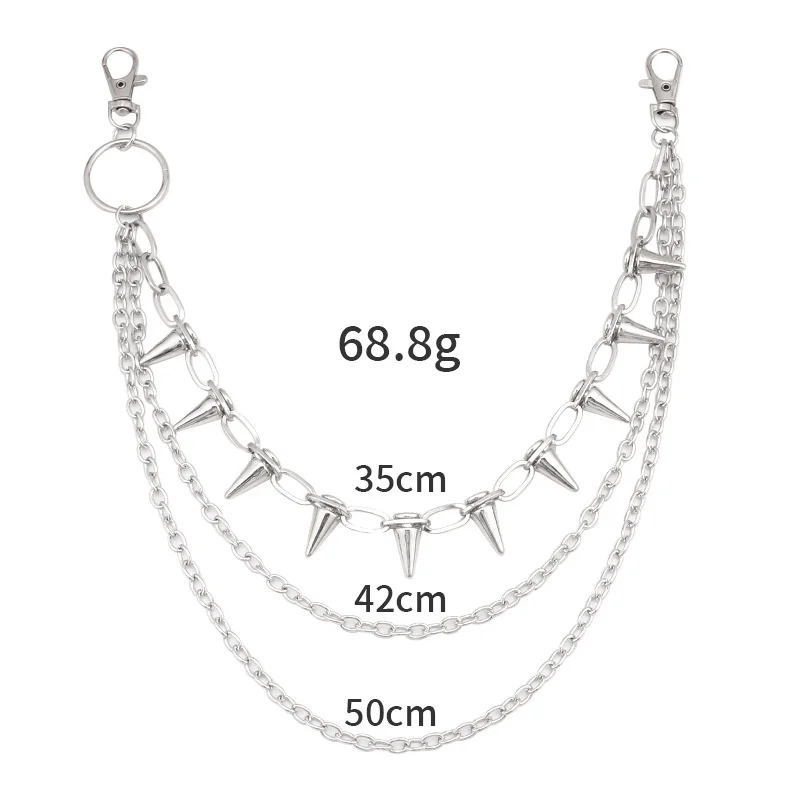 Unisex Hip Hop Punk Rock Metal - Mini Purse Chain 评论和价格