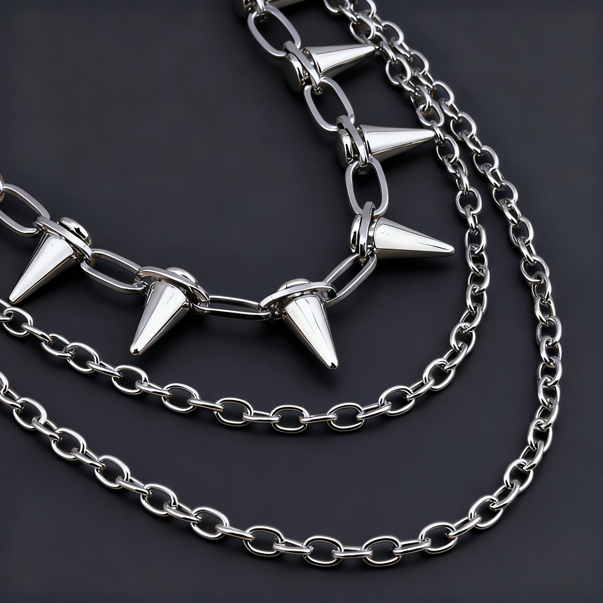 Unisex Hip Hop Punk Rock Metal - Mini Purse Chain 评论和价格
