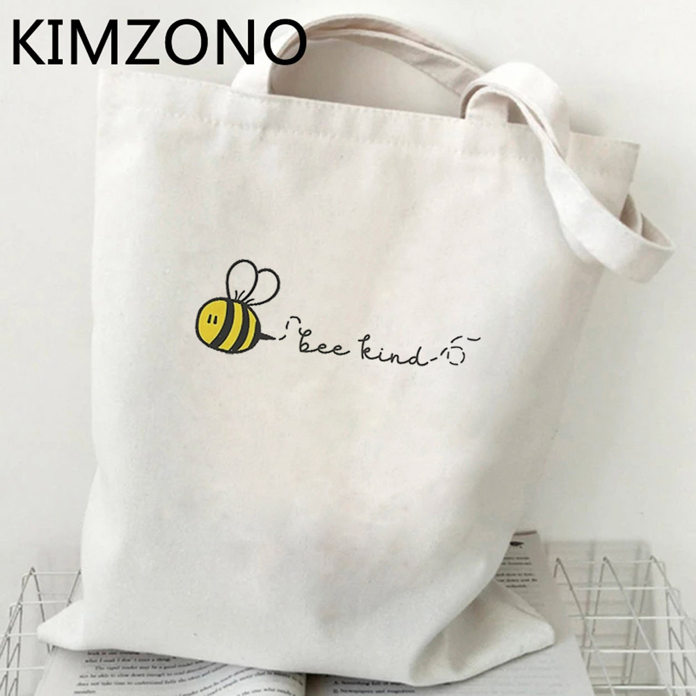 Bee shopping bag eco bolso jut - Women Bags Jute 评论和价格