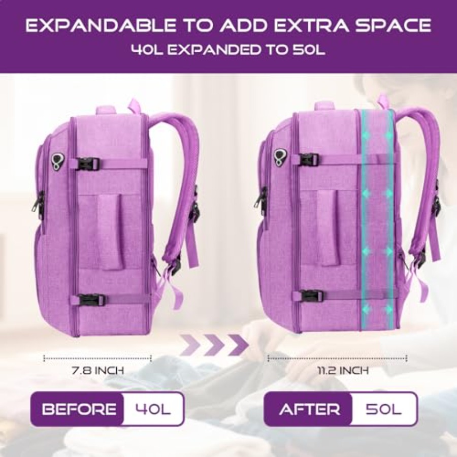 Travel Backpack for Women, Exp - Women Bags Waterproof 评论和价格