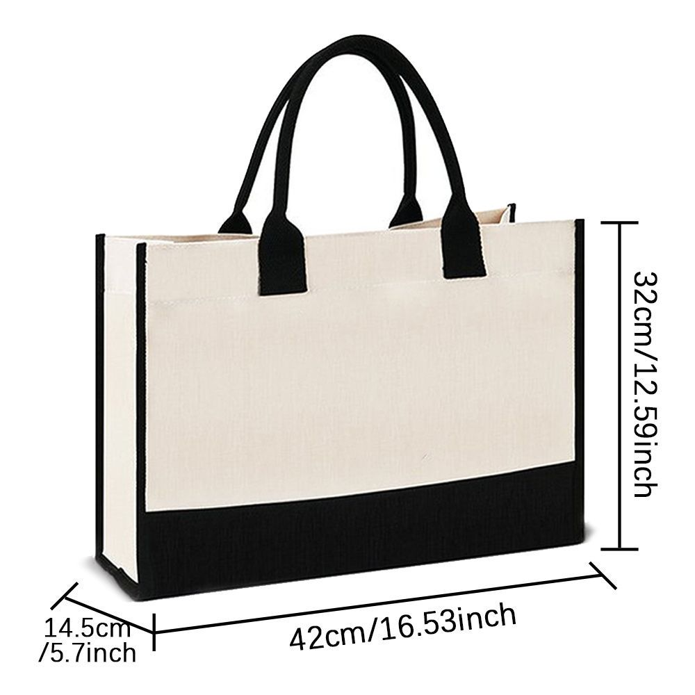Women's Tote bag Jute Bags Lar - Women Bags Jute 评论和价格