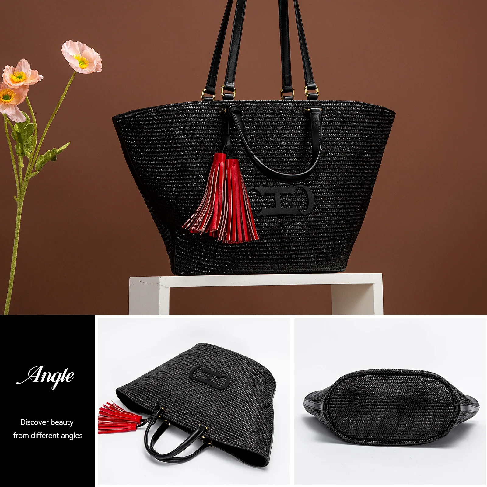 CH Premium Feeling Travel Tote - Women'S Tote Bags Designer 评论和价格