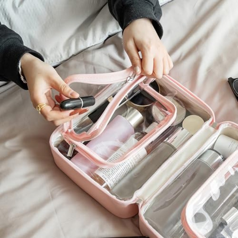 TSA Approved Toiletry Bag, Cle - Women'S Bags 评论和价格