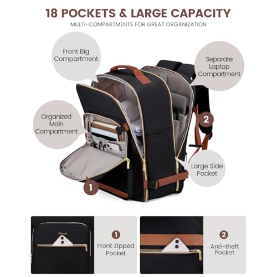 Travel Backpack for Women and  - Women Bags Waterproof 评论和价格