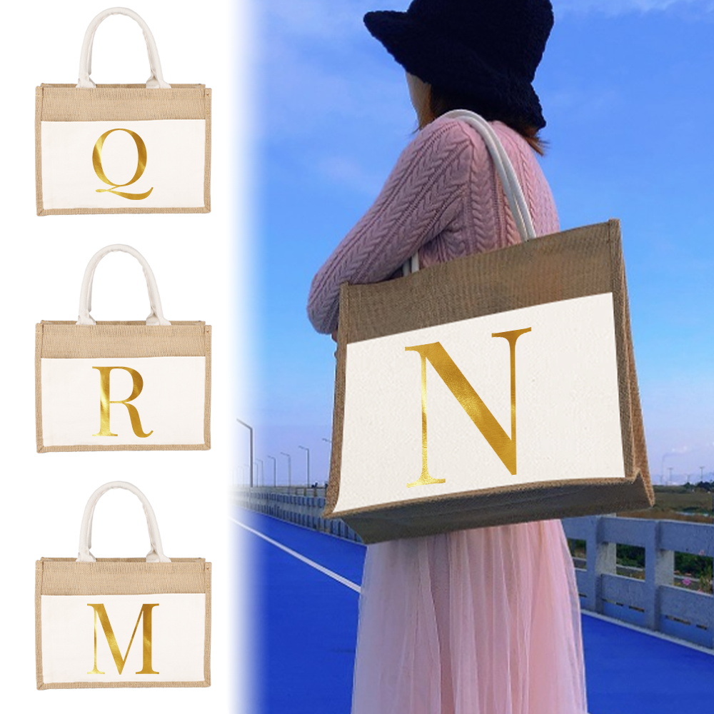 Shoulder Bag Women Travel Stor - Women Bags Jute 评论和价格