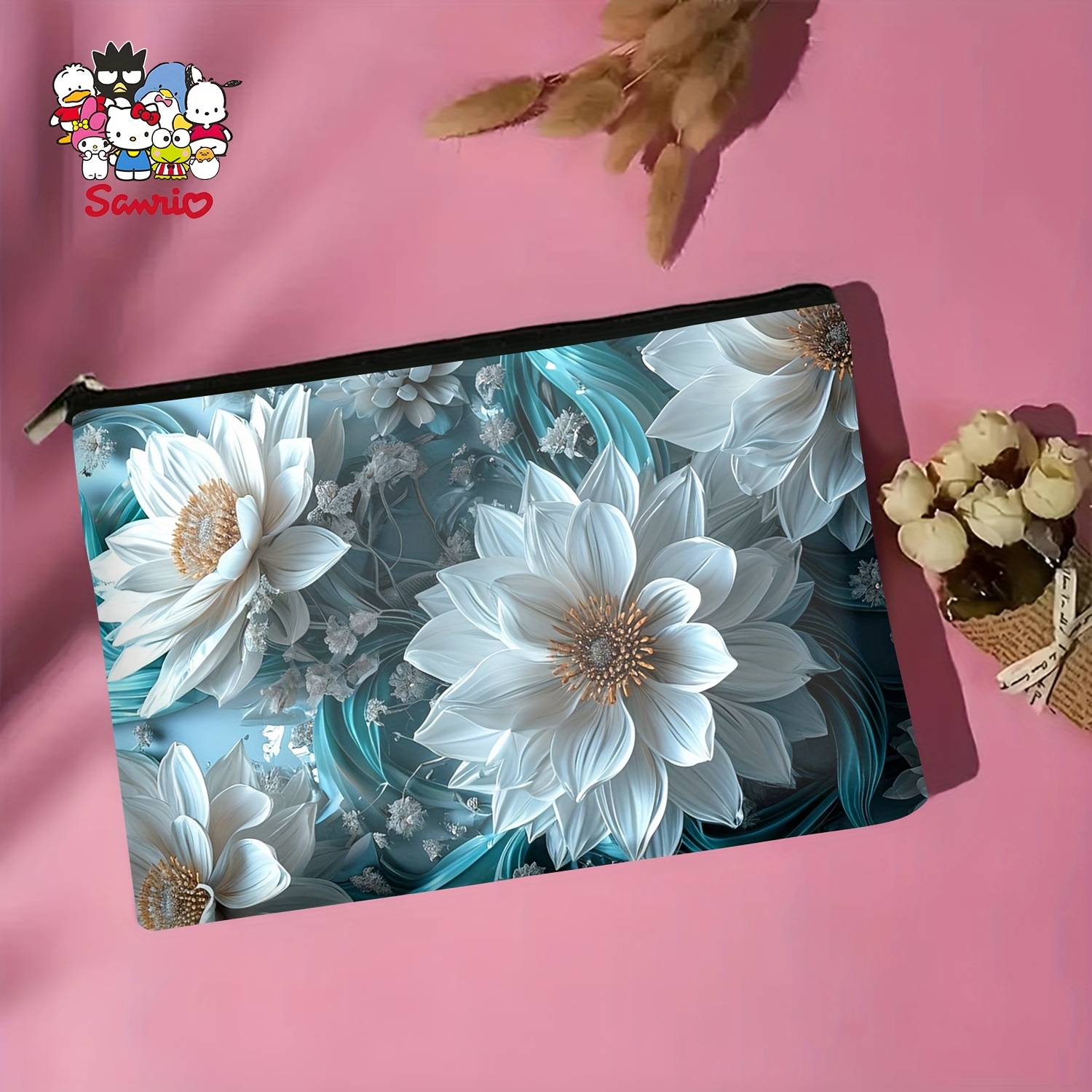 A Blue and white flower makeup - Women Bags White 评论和价格
