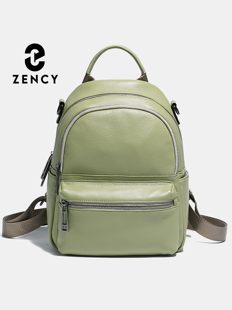 Zency Women Leather Backpack K - Women Bags White 评论和价格