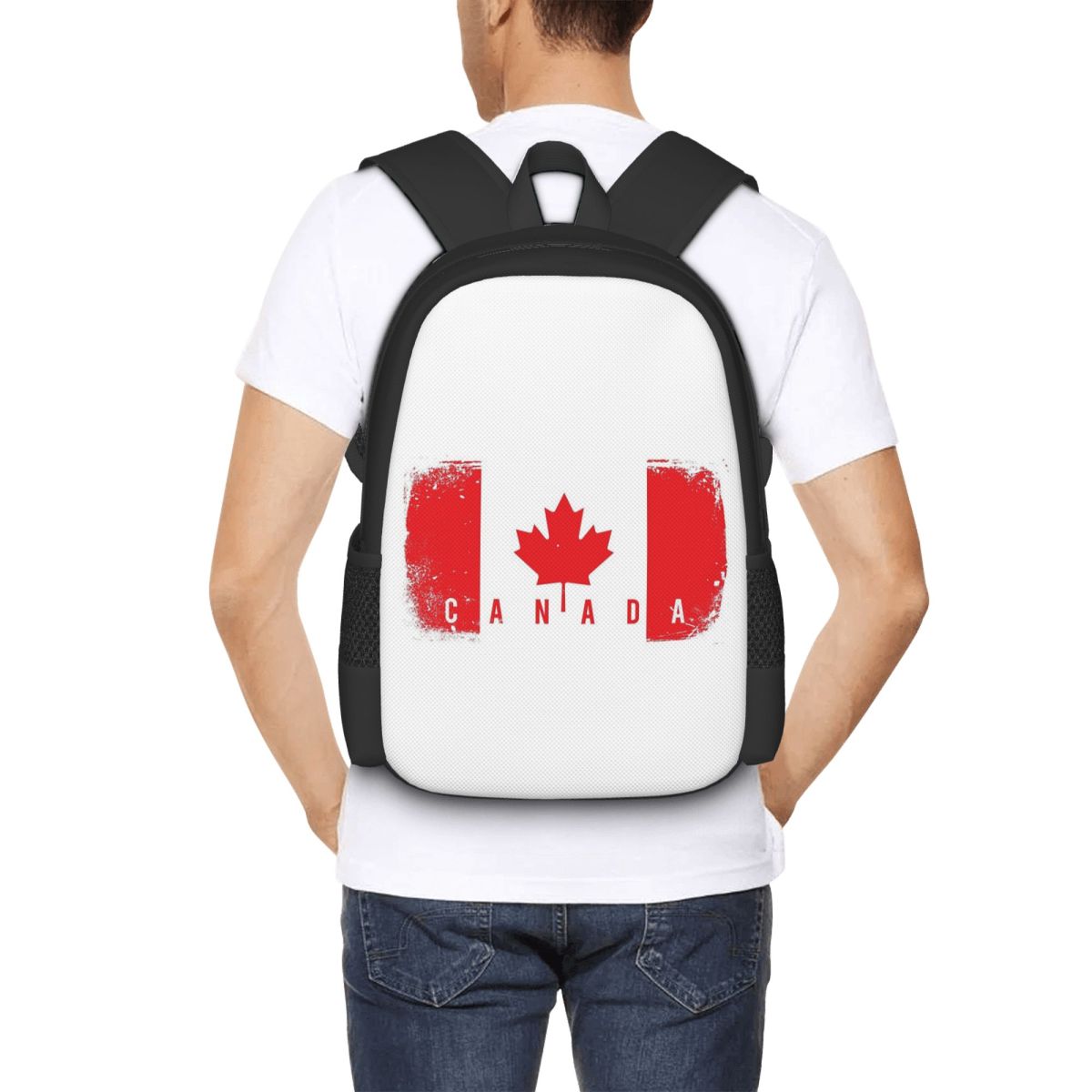 Canada Flag Student Backpack S - Women Bags In Canada 评论和价格