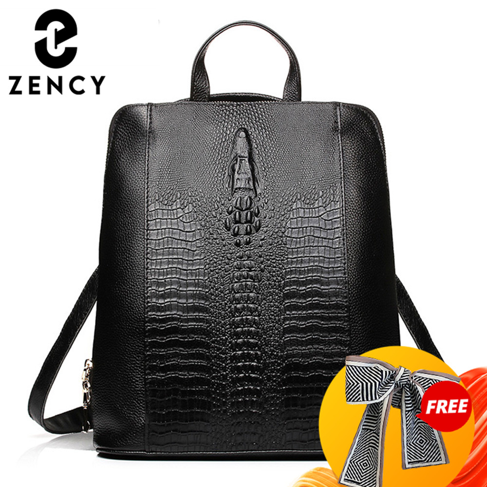 Zency 100% Genuine Leather Kna - Women Bags White 评论和价格