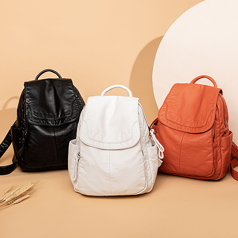 Women's Backpack White Washed  - Women Bags White 评论和价格