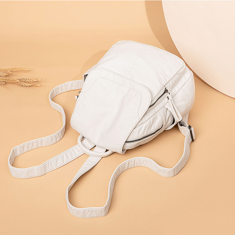 Women's Backpack White Washed  - Women Bags White 评论和价格