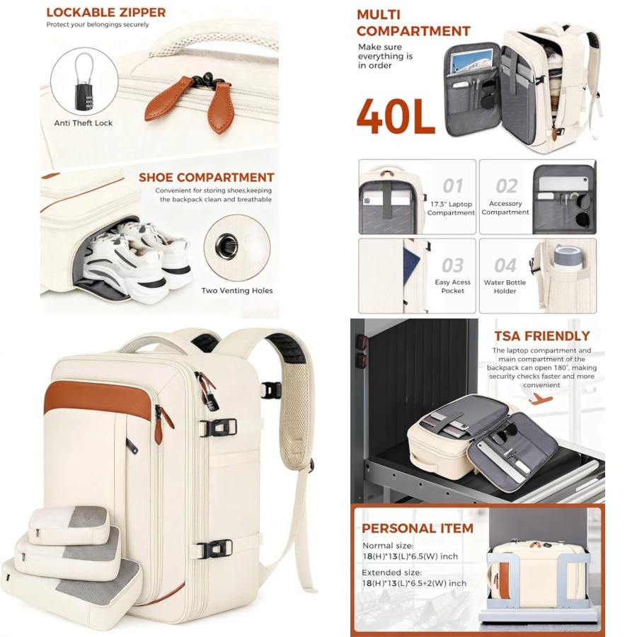 Travel Backpack for Women, Air - Women Bags Large 评论和价格