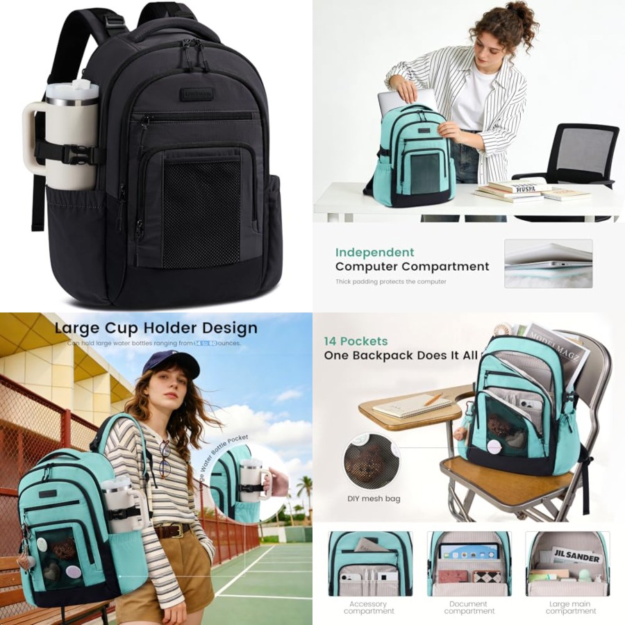 Laptop Backpack for Women with - Women Bags Large 评论和价格