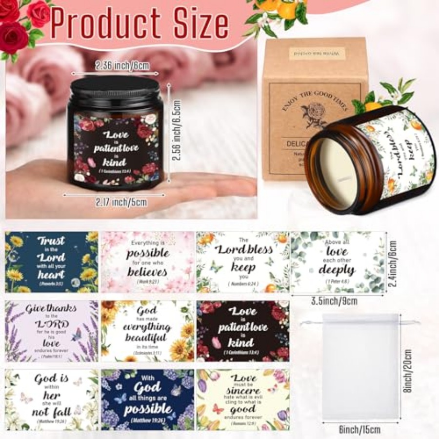 30 Pcs Christian Gifts for Wom - Women Bags White 评论和价格