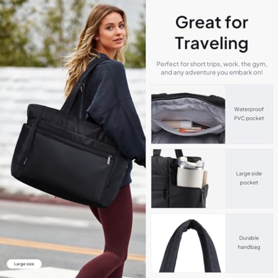 TOPEAST Tote Bag for Women Puf - Women'S Bags 评论和价格