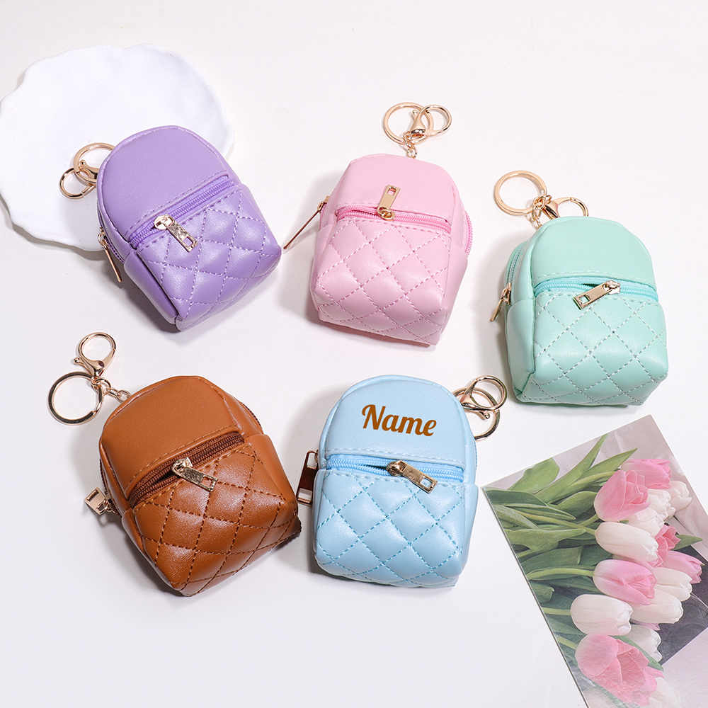 Mini Custom Name Coin Purse Pe - Mini Purse Chain 评论和价格