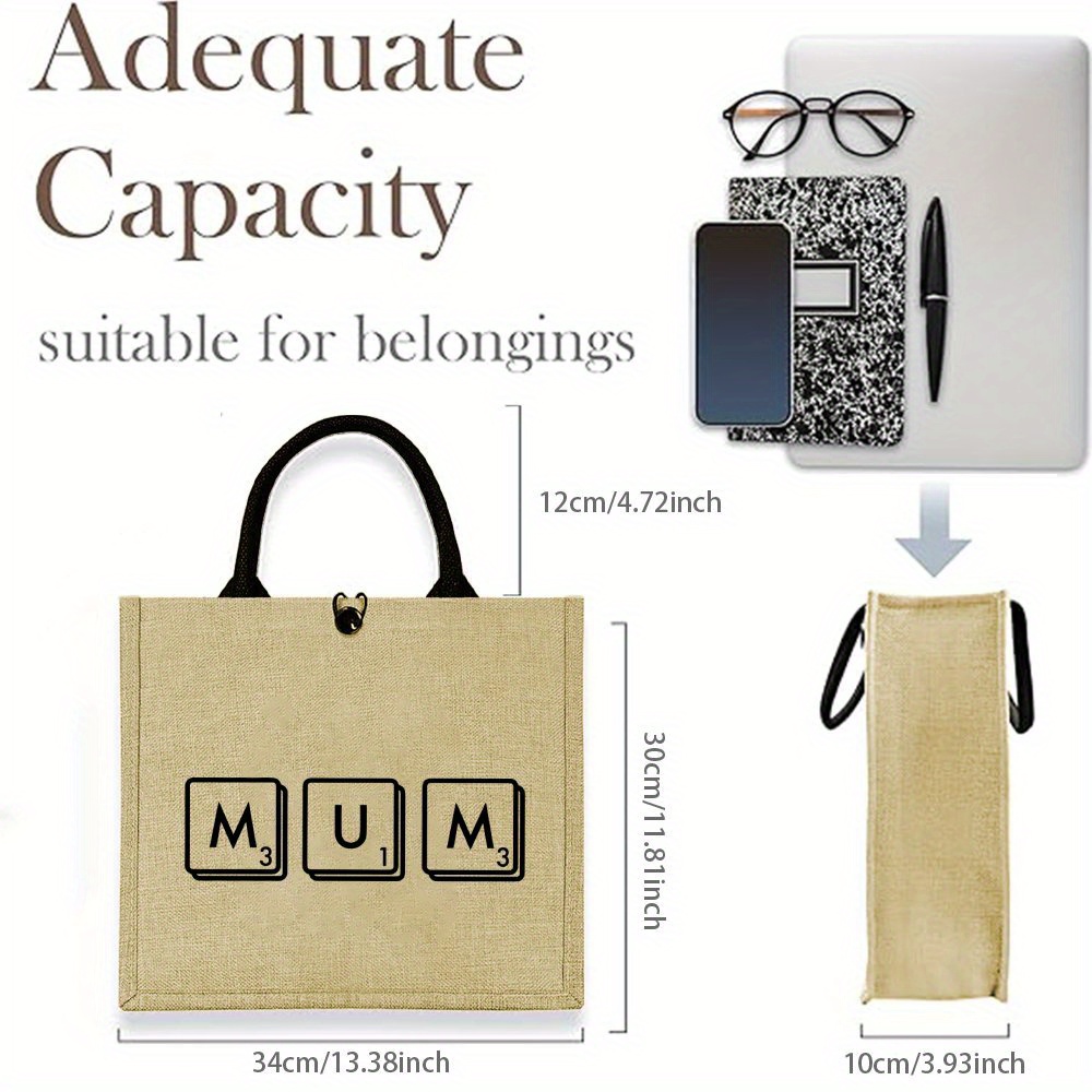 A Jute Bag for Mothers This La - Women Bags Jute 评论和价格