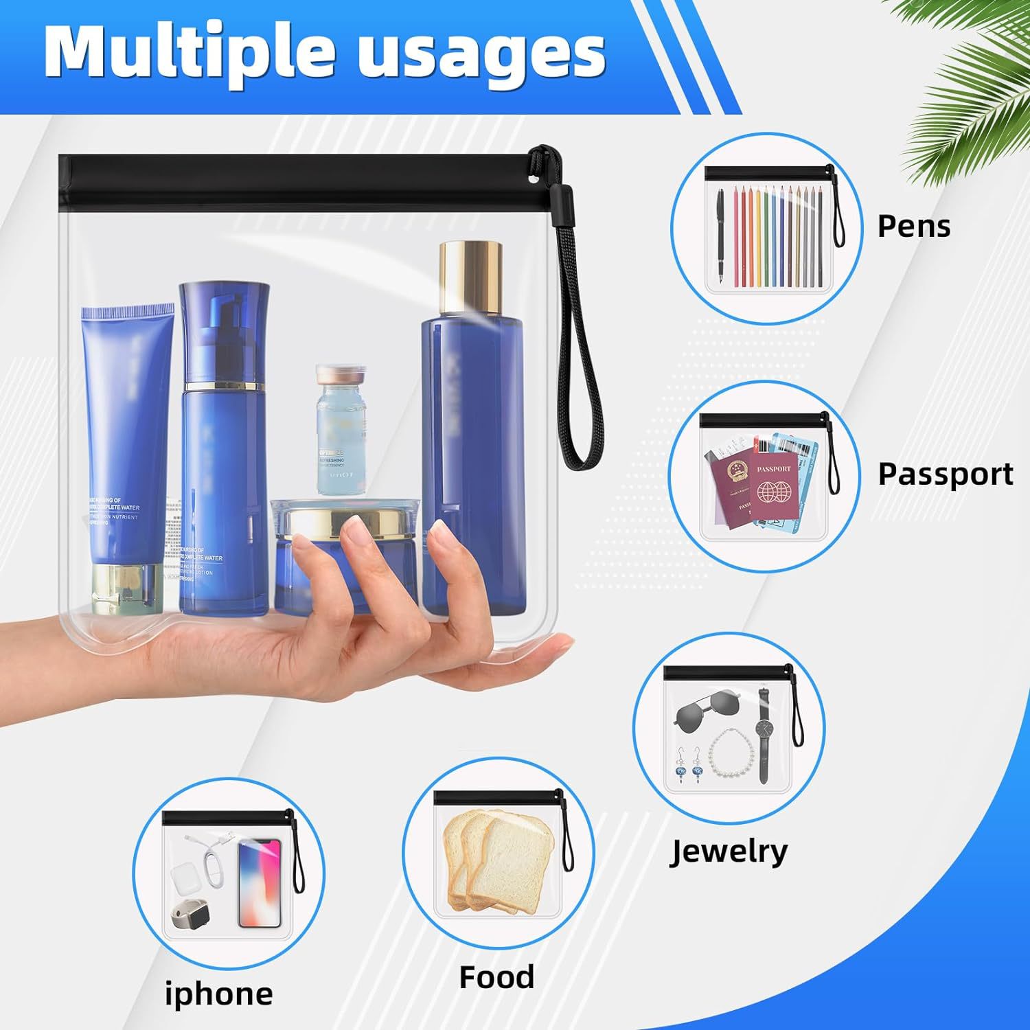 1pc Luggage Transparent Travel - Women Bags For Airport 评论和价格