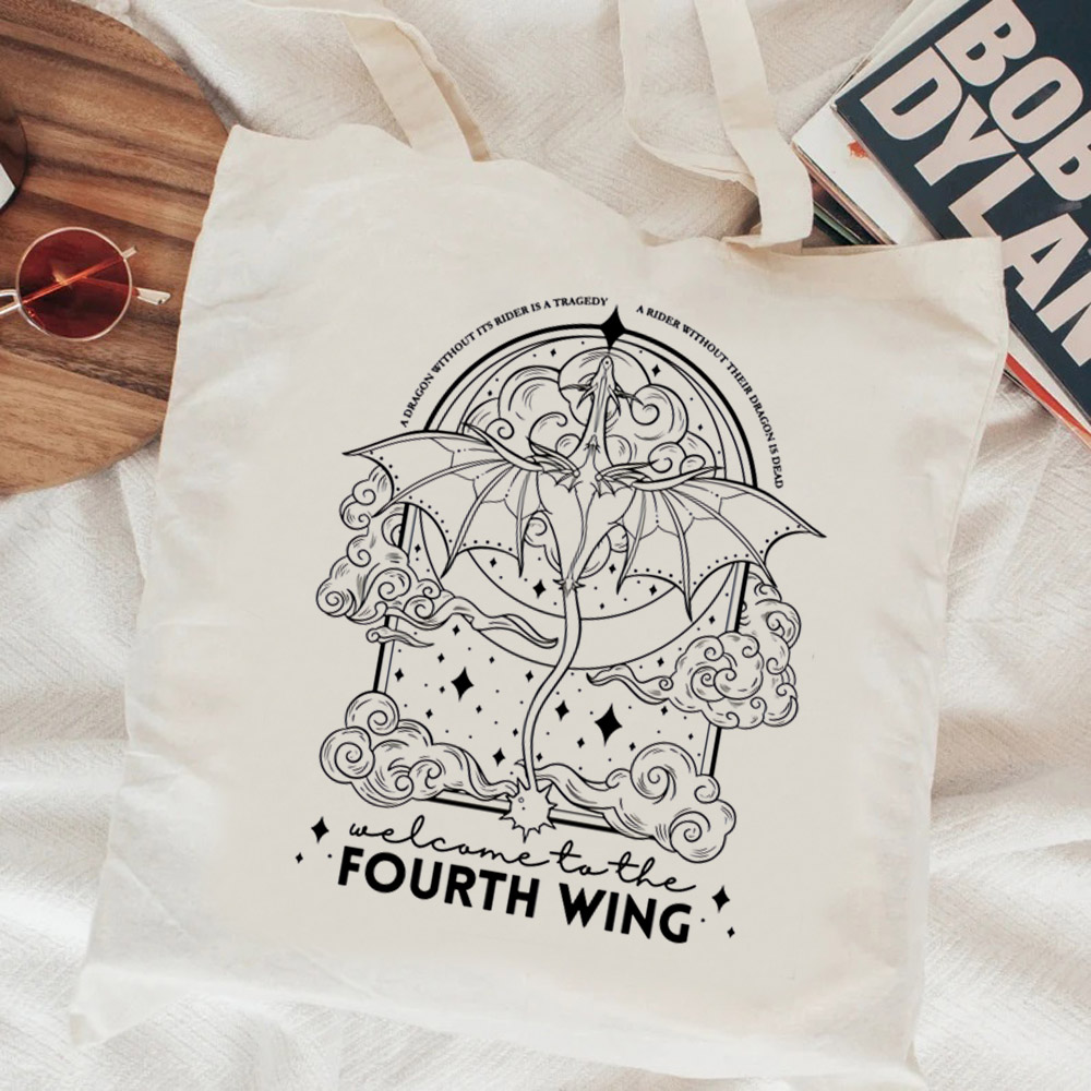 Fourth Wing shopping bag bolso - Women Bags Jute 评论和价格