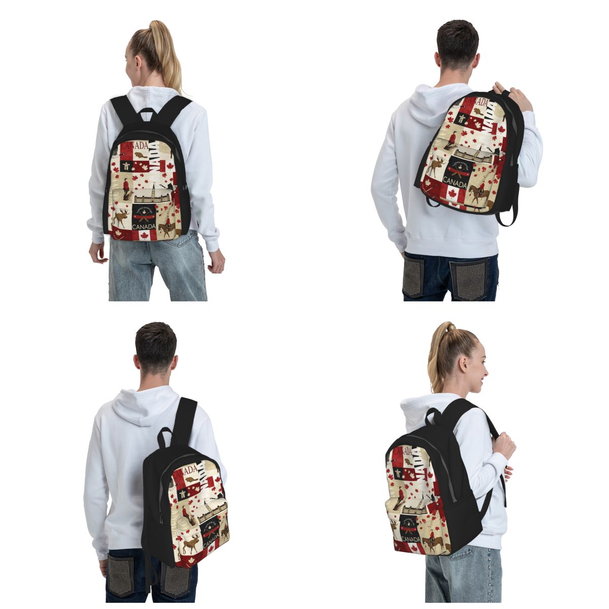 Canada Flag National Culture B - Women Bags In Canada 评论和价格