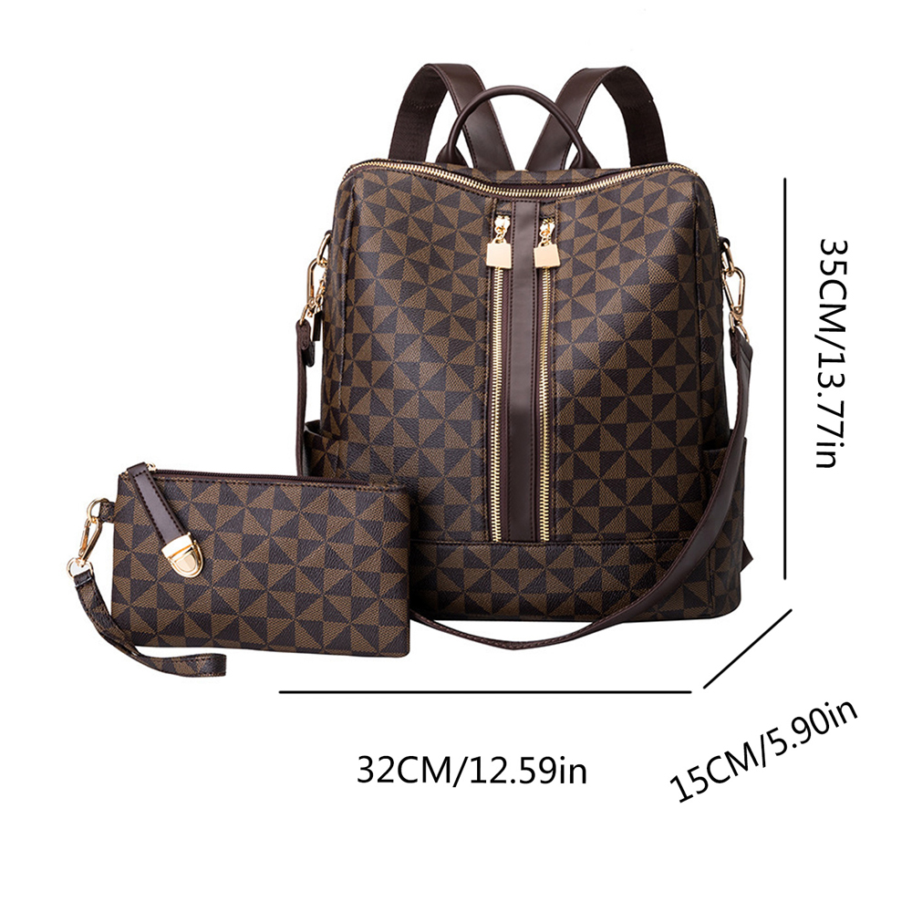 2pcs Backpack And Handbag Set, - Women Bags White 评论和价格