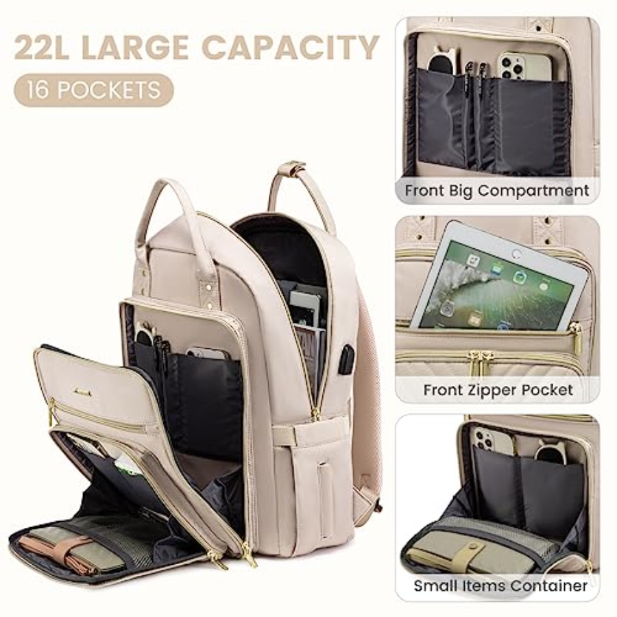 Laptop Backpack Women Teacher  - Women Bags Waterproof 评论和价格