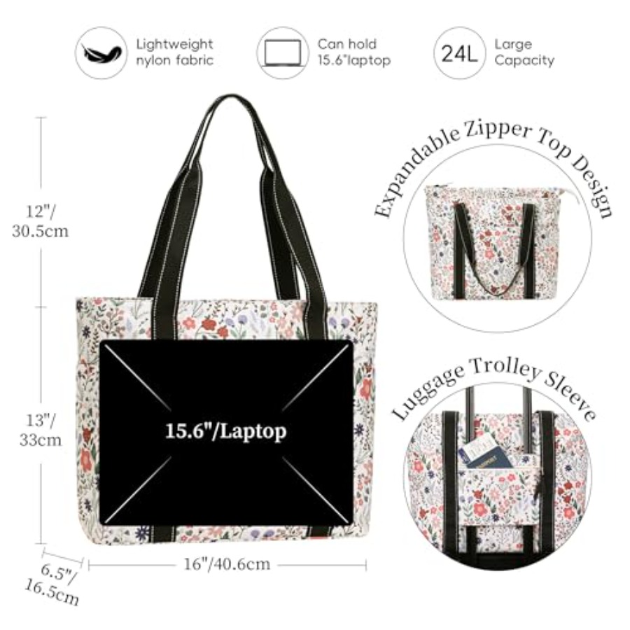 Tote Bag for Women with Laptop - Women'S Bags 评论和价格