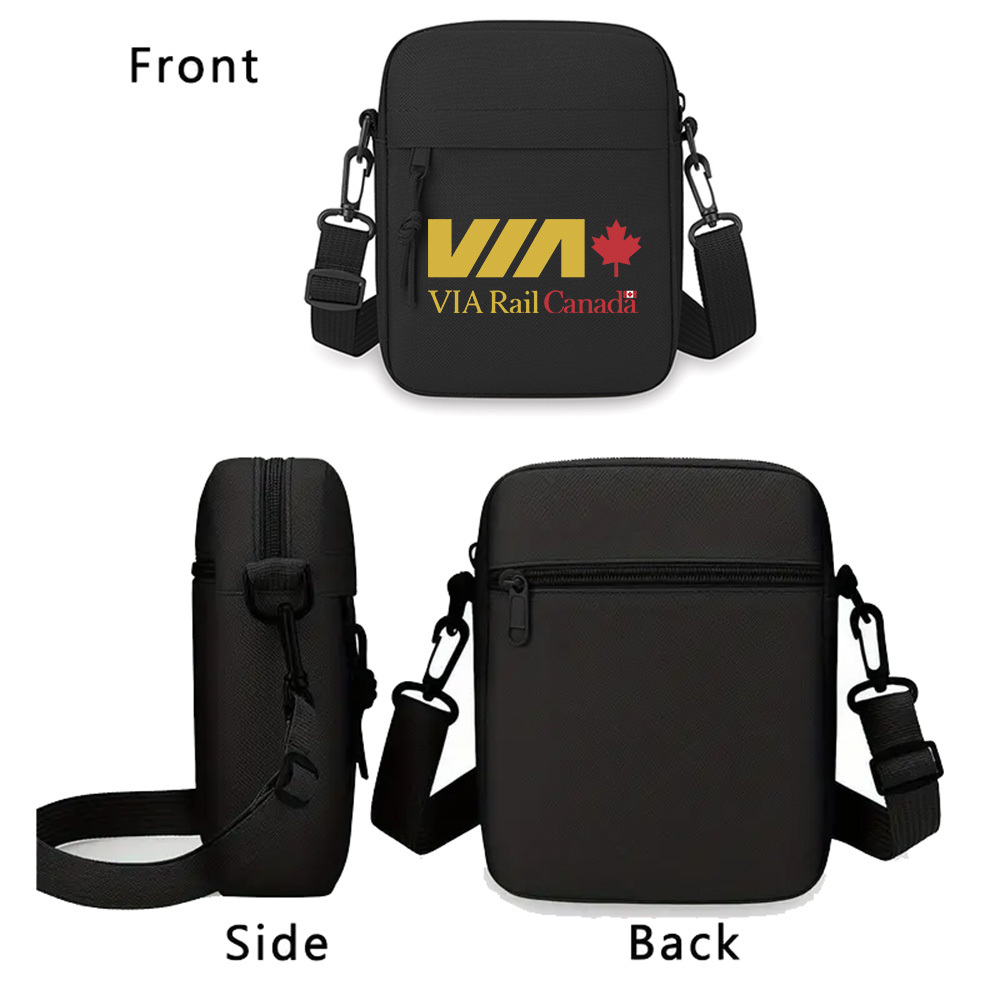 VIA logo,maple leaf,Canada tex - Women Bags In Canada 评论和价格