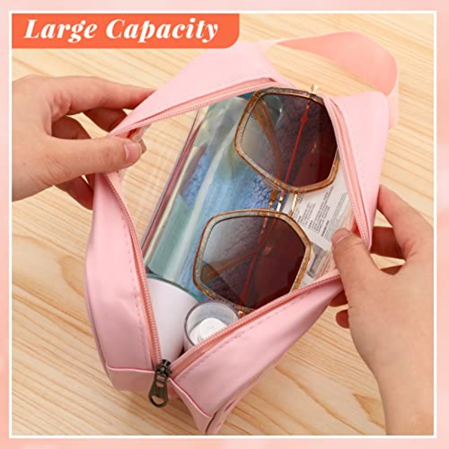 18 Pcs Clear Cosmetic Bags Bul - Women'S Bags 评论和价格