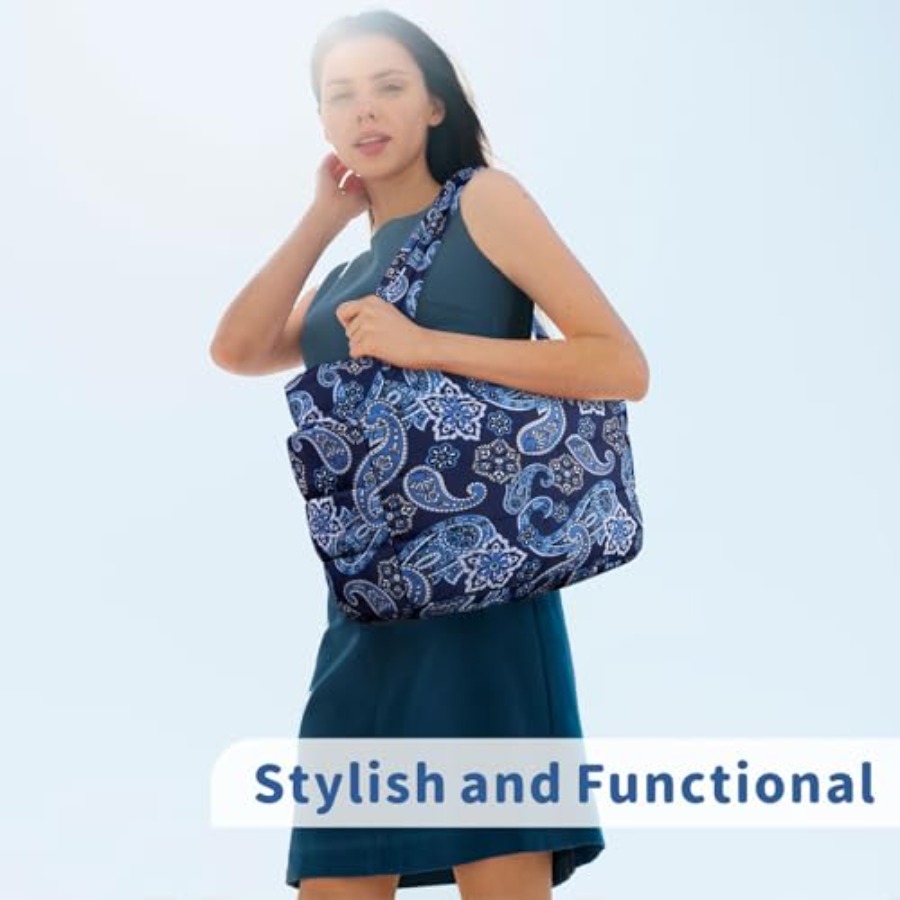 TOPDesign Puffer Tote Bag for  - Women'S Bags 评论和价格